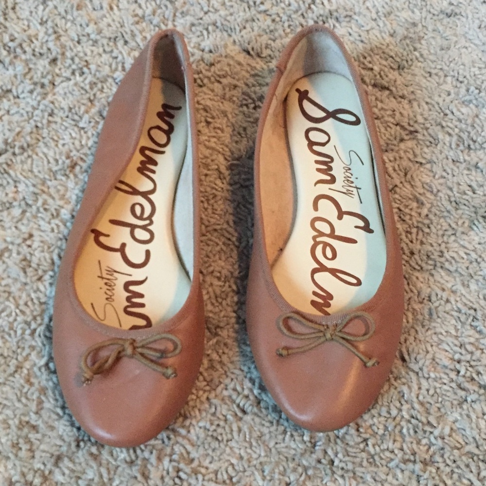 Sam Edelman brown flats